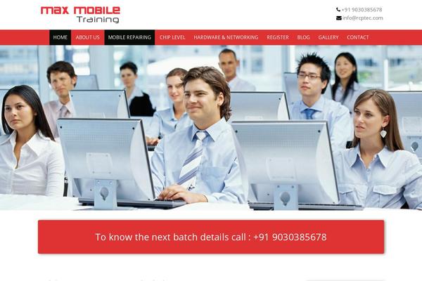 Pure & Simple theme site design template sample