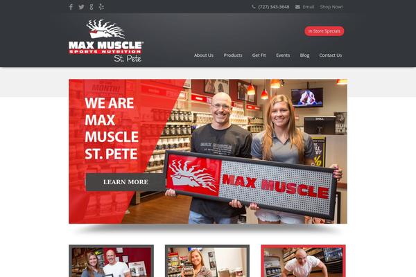 Icarostore theme site design template sample