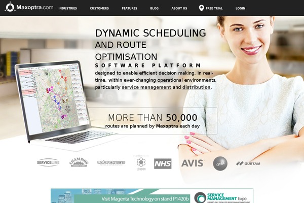 Site using WordPress Calls to Action plugin