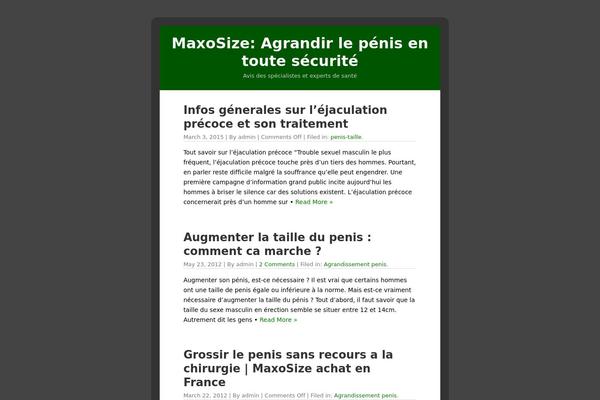 QuickPic theme site design template sample