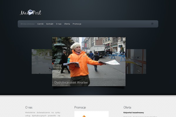 Envisioned theme site design template sample