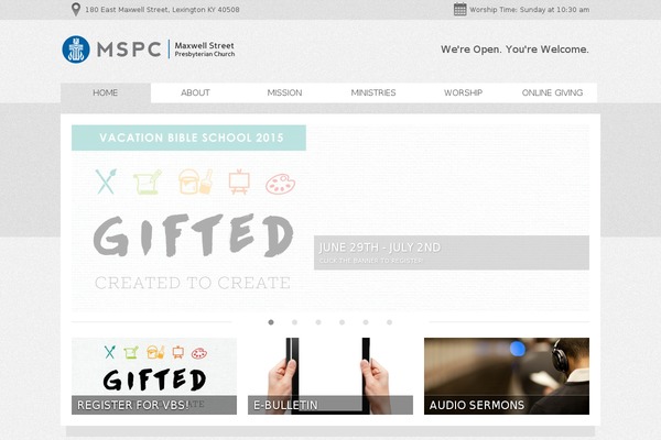 Moses theme site design template sample
