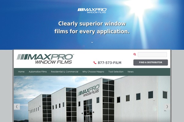 maxprofilms.com site used Maxpro-window-films