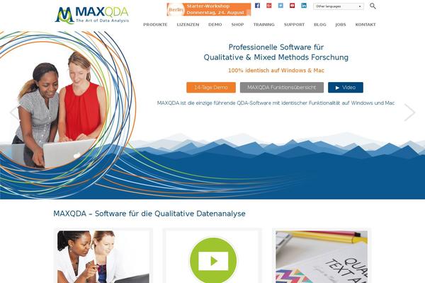 Max theme site design template sample