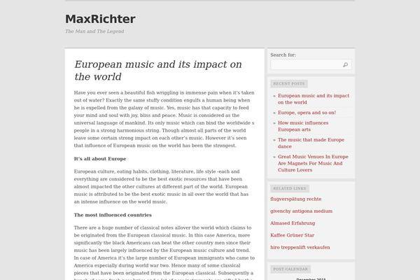 Comet theme site design template sample