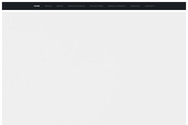 Barbershop theme site design template sample