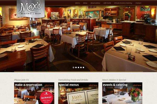 White Rock theme site design template sample