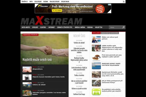 Hot Topix theme site design template sample