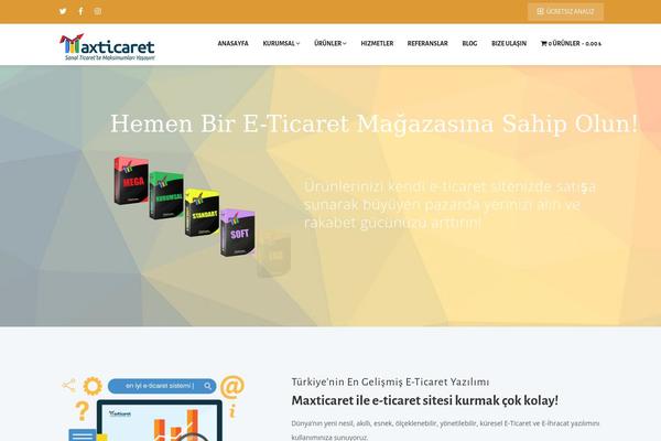 maxticaret.com site used Maxticaret