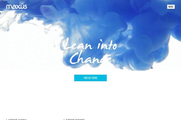 Maxus-global theme site design template sample