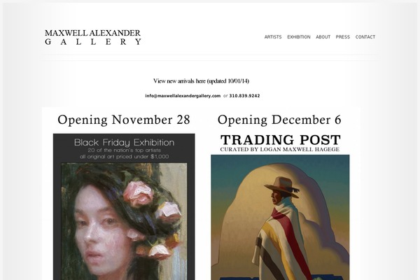 Modest theme site design template sample