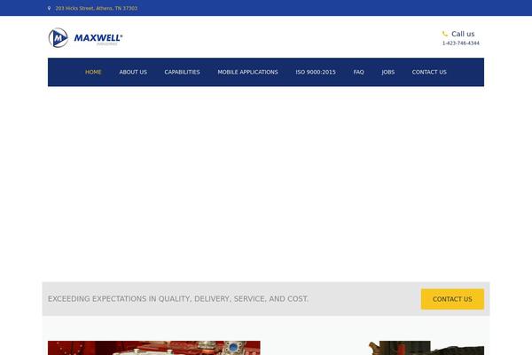 Industrial-child theme site design template sample