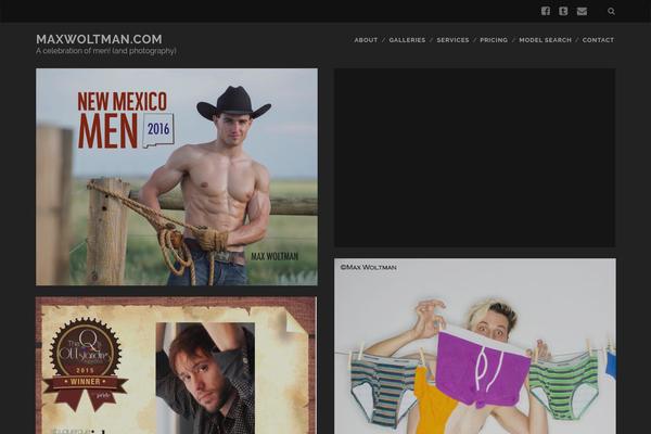 Tracks theme site design template sample