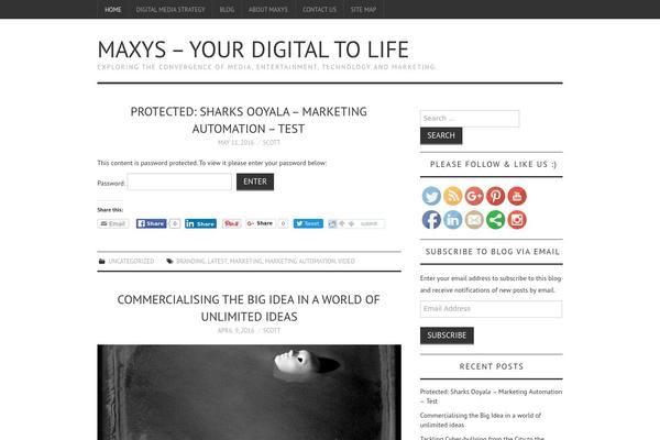 Site using Feed Them Social (Facebook, Instagram, Twitter, Vine, Pinterest, etc) plugin