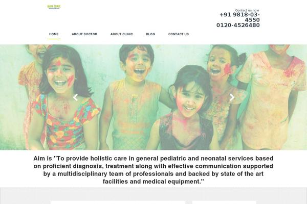 Lawyeria Lite theme site design template sample