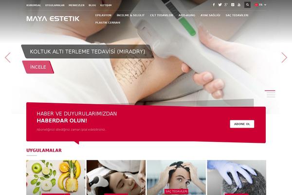 Sirona theme site design template sample