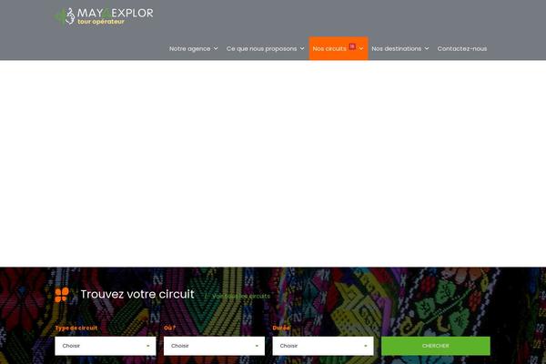 TravelTour theme site design template sample