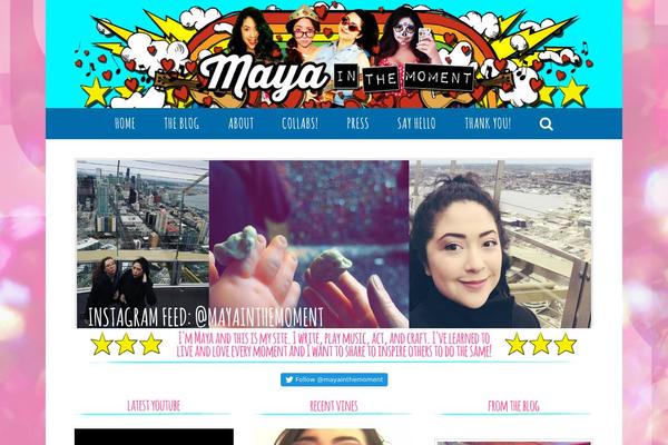 Site using Instagram-embedding plugin