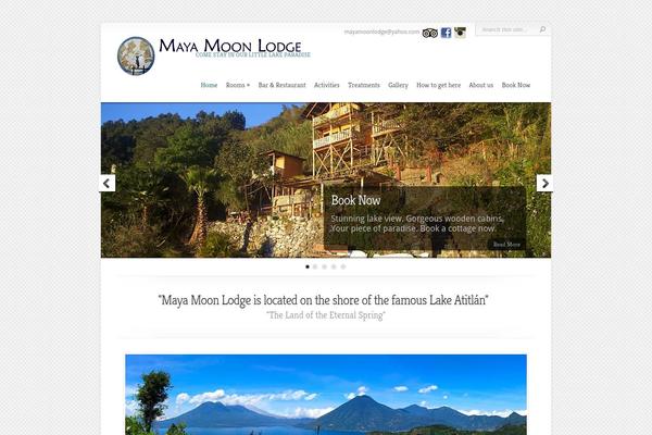 Chameleon theme site design template sample