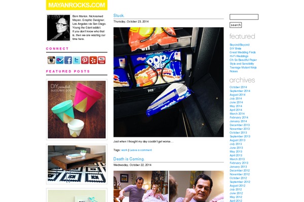 Simple theme site design template sample