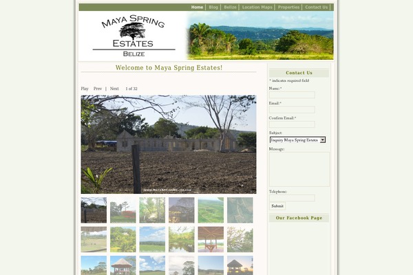 Connections theme site design template sample