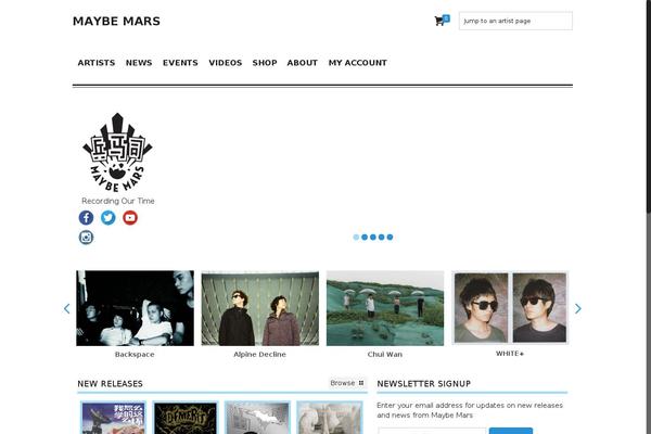 maybemars.org site used Innofit