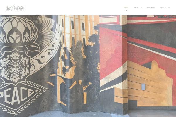 Collective theme site design template sample