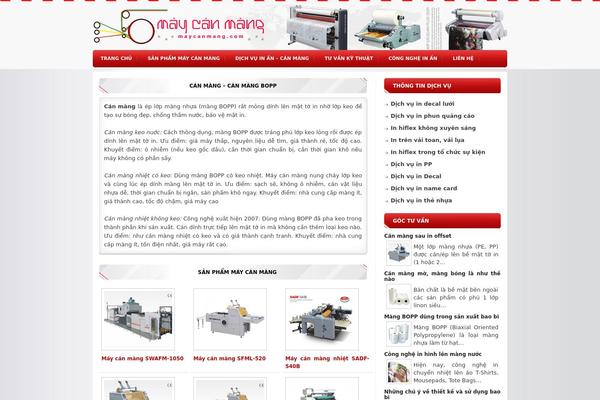maycanmang.com site used NewsPad