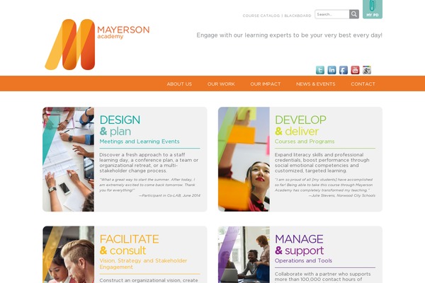 Outreach Pro theme site design template sample