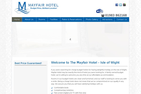 mayfair-isleofwight.co.uk site used Mayfair