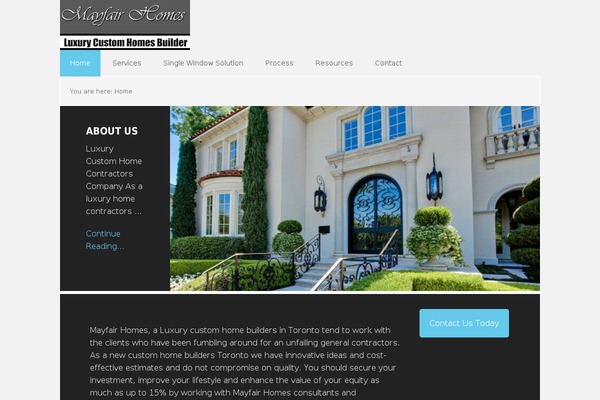 Construction Light theme site design template sample