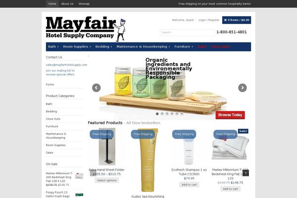 mayfairhotelsupply.com site used Xing-child
