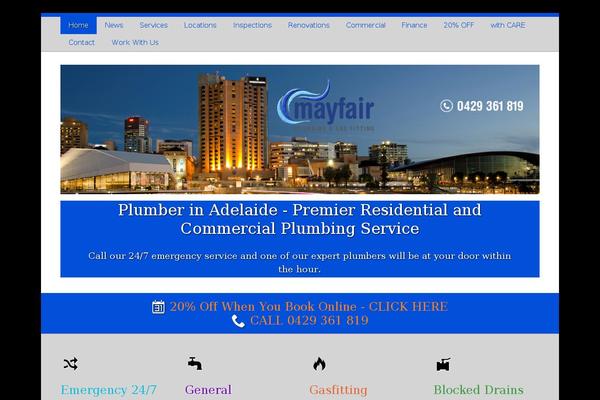 Site using Google-map-wp plugin