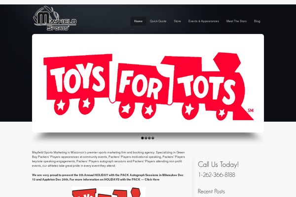 Site using Custom Contact Forms plugin