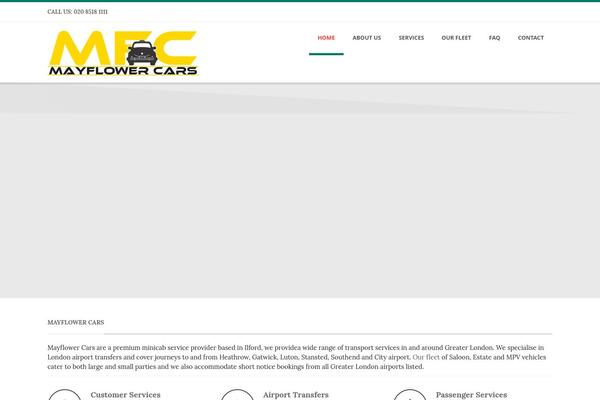 Er Leaf theme site design template sample