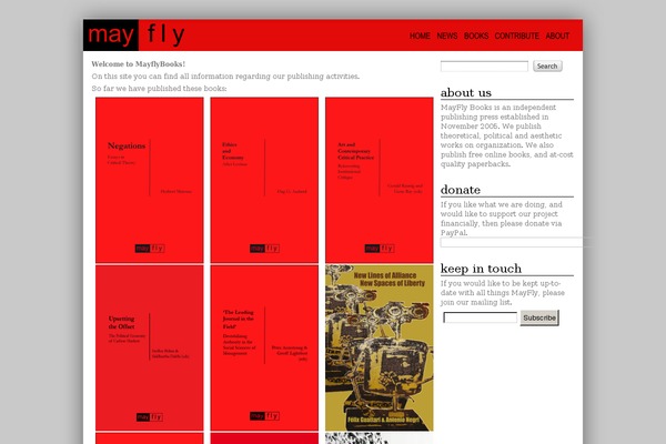 mayflybooks.org site used May
