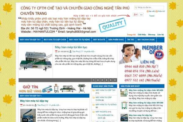 Vn News theme site design template sample