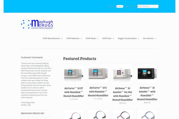Mystile theme site design template sample