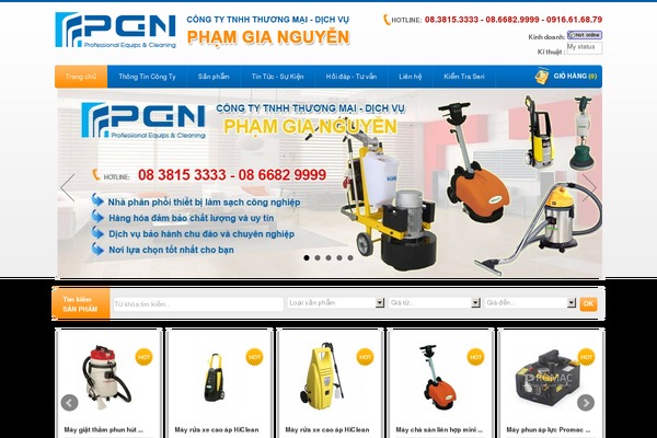 Pinshop theme site design template sample