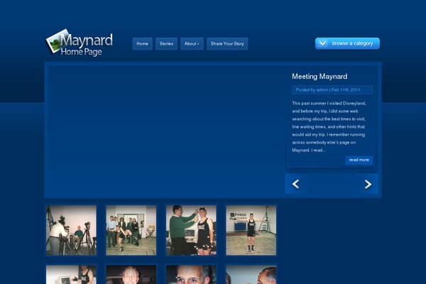 Ephoto theme site design template sample