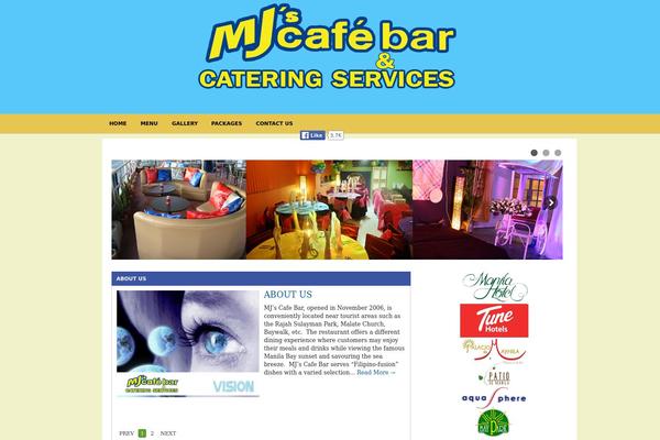 Lifestyle theme site design template sample