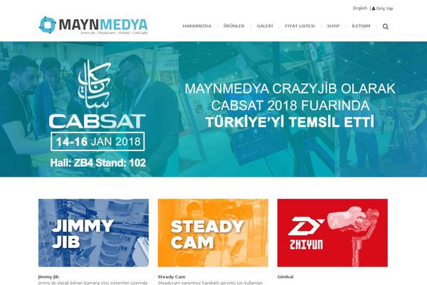 maynmedya.com site used Bouncy-wp