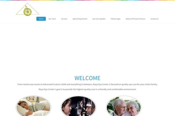 Medicom theme site design template sample