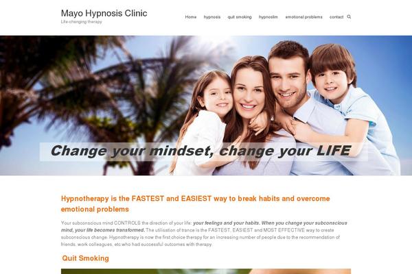 Esteem theme site design template sample