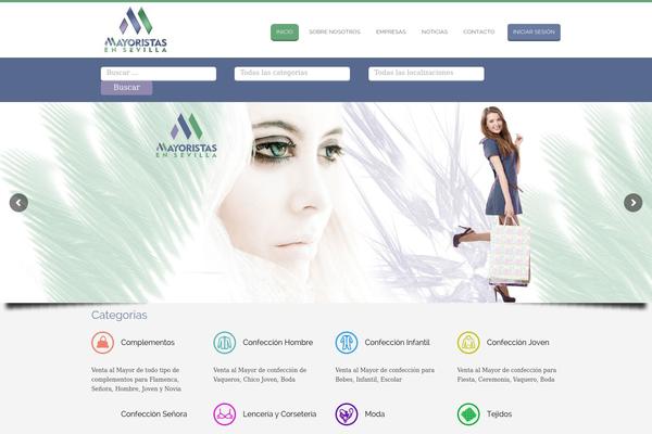 Business Finder theme site design template sample