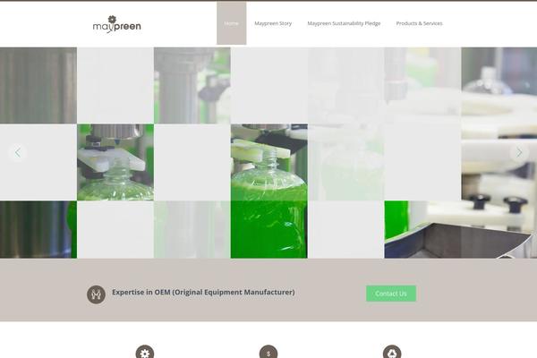 Sapphire theme site design template sample