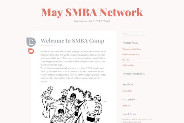 Sobe theme site design template sample