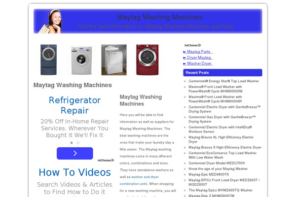 maytagwashingmachines.org site used C5