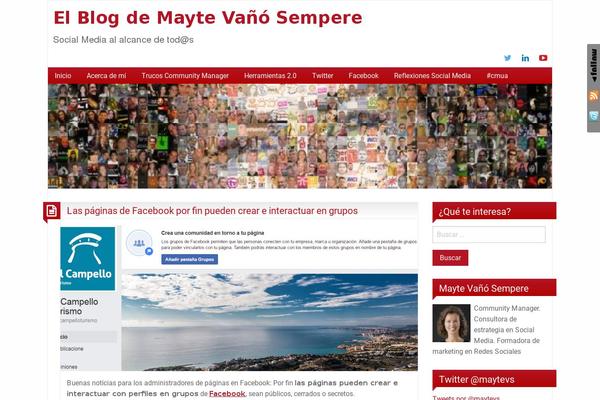 Site using Social plugin