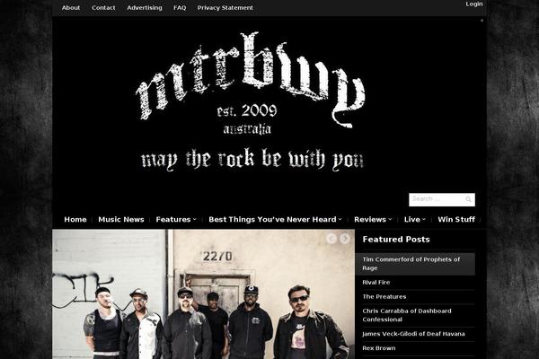 Site using WP Social Sharing plugin